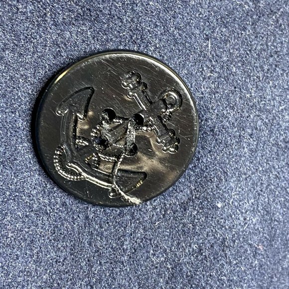 J.PERCY Merino Wool Double Breasted Coat Size 12 - Picture 3 of 6